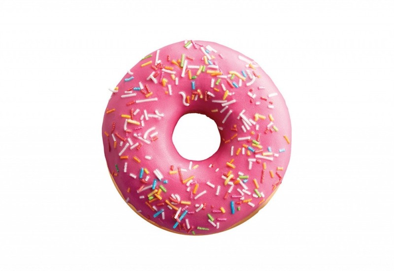 Create meme: bakerton donat berry mix, donut , juicy pink donut