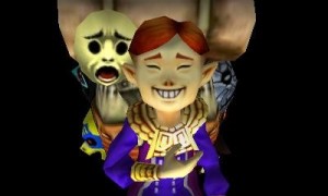 Создать мем: маска маджоры, happy mask salesman zelda, the legend of zelda majora s mask 3 d