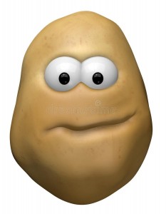 Создать мем: картошка с глазками, смешная картошка, картошка