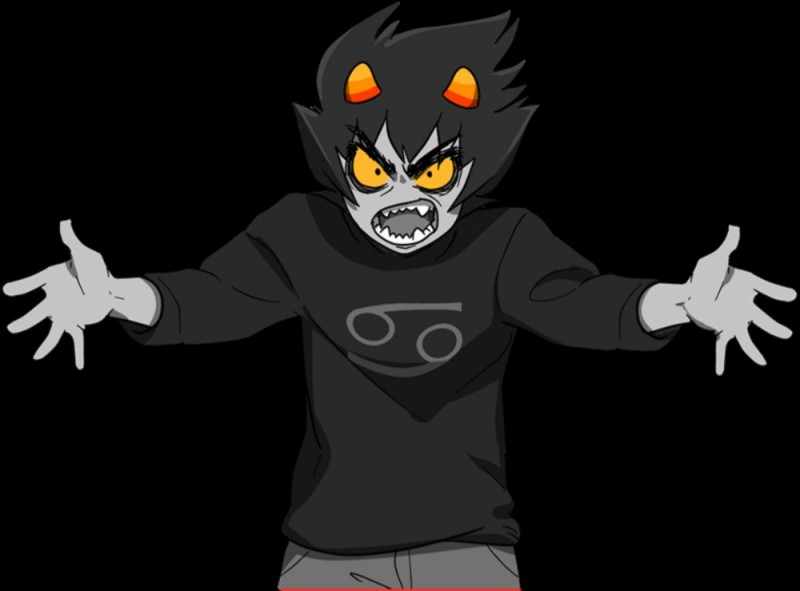 Create meme: karkat vantas pesterquest, karkat homestack meme, hostak