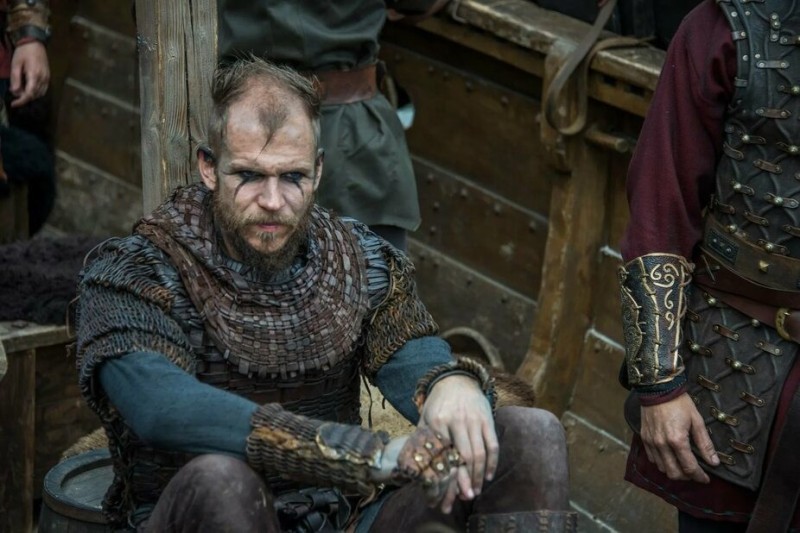 Create meme: the Vikings Ragnar, gustaf skarsgard vikings, Gustaf Skarsgard floki