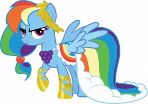 Create meme: my little pony, friendship is magic, rainbow