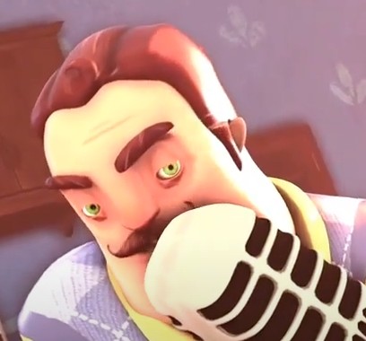 Создать мем: hello neighbor финал, hello neighbor alpha 3, hello neighbor 2 alpha 1 5