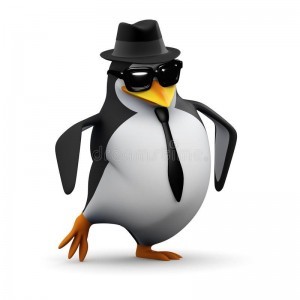 Создать мем: пингвин, пингвин иллюстрация, недовольный пингвин
