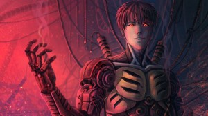 Create meme: GATS Berserker, genos, evangelion art