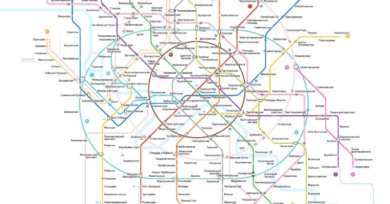 Create meme: moscow metro scheme, scheme of the Moscow metro, the ring line of the metro