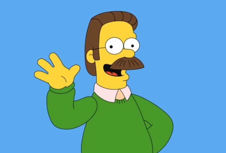 Create meme: Flanders , The simpsons flanders, the simpsons characters