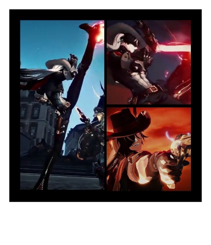 Create meme: skyforge shooter, identity v game, McCree van helsing