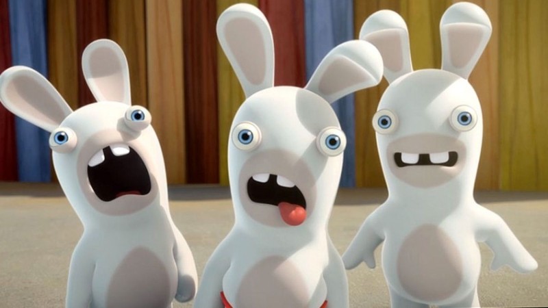 Создать мем: мультсериал бешеные кролики, бешеные кролики: вторжение, бешеные кролики мультфильм