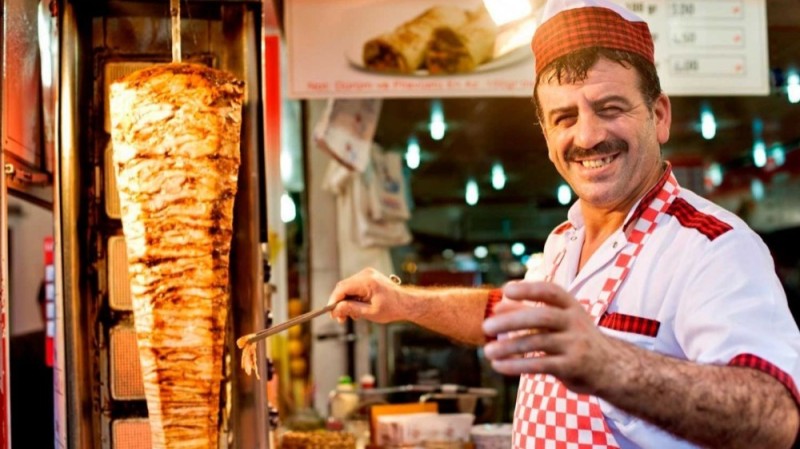 Create meme: ashot the shawarmist, Shawarma , Doner kebab