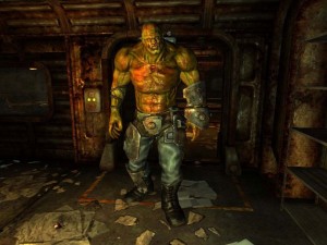 Создать мем: fallout, супермутант, fallout 3