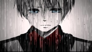 Create meme: anime sad boy, sad anime, anime sadness