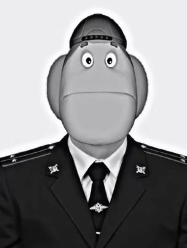 Создать мем: мужчина, младший лейтенант полиции, форма полиции