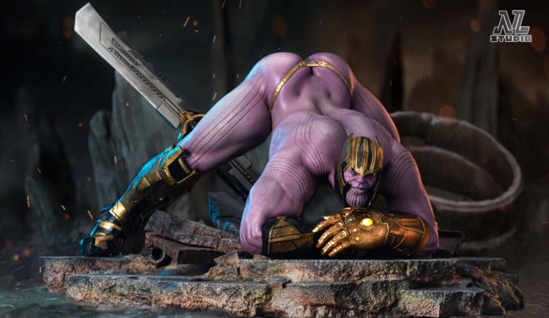 Create meme: Thanos figurine NL studio, Thanos , Thanos figurine