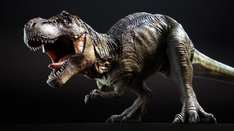 Create meme: tyrannosaurus rex, Tyrannosaurus , tyrannosaurus rex is alive