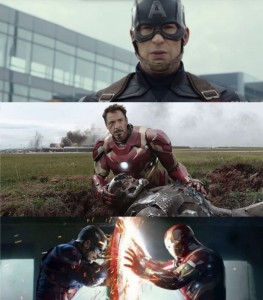 Create meme: captain America, the Avengers Tony stark opposition