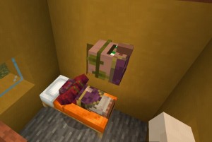 Create meme: minecraft Granny, Minecraft, minecraft mystery house