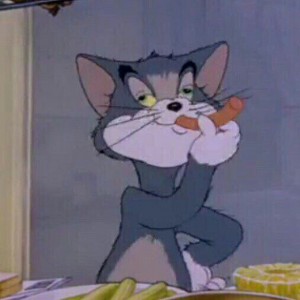 Create meme: how to akurate, cat Tom with a girl, meme bond with button Tom and Jerry