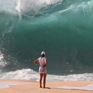 Create meme: wave, big wave, big waves