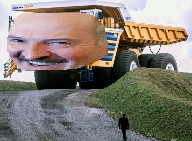 Create meme: belaz-75710, the biggest belaz, belaz machine