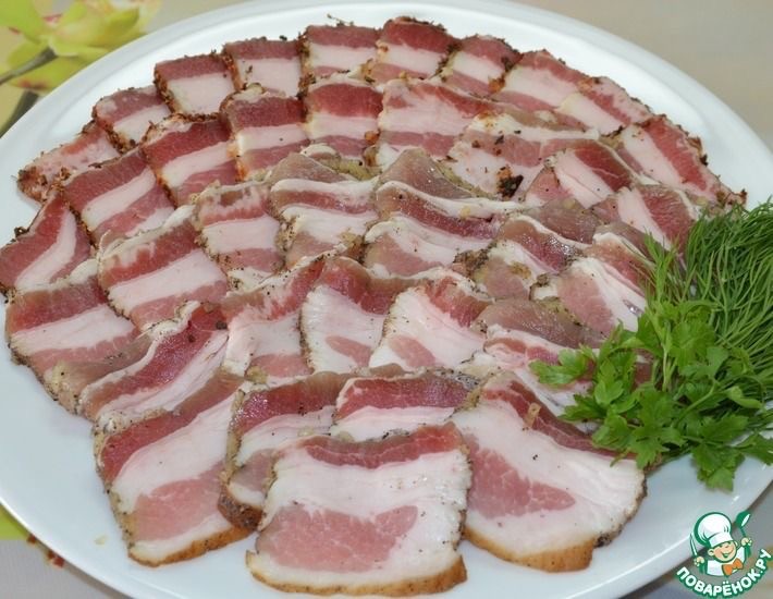 Create meme: lard with a layer of meat, fat Potanina, pork belly