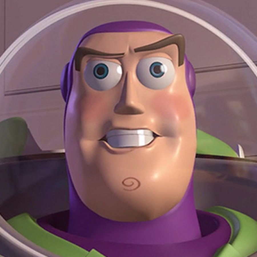 Create Meme Cartoon Buzz Lightyear Face.