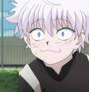 Create meme: killua, killua