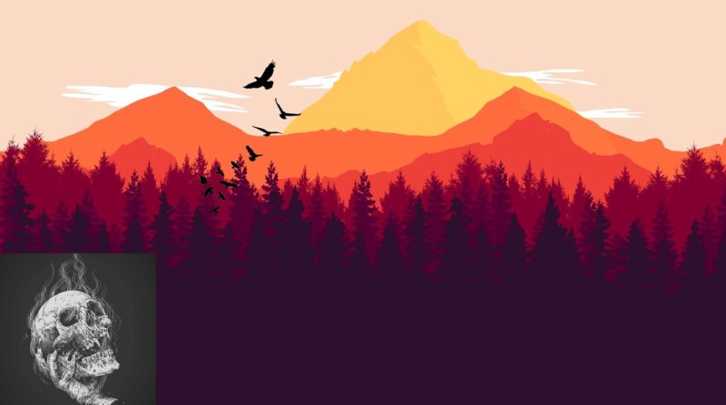 Создать мем: firewatch 4к горы, firewatch 4к, firewatch