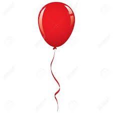 Создать мем: isolated, картинка красного воздушного шара, красный шар рисунок
