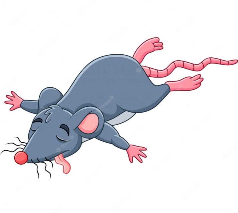 Создать мем: дохлая мышь рисунок, крыса мульт, мультяшная мышка
