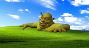 Create meme: Cartoon, Shrek desktop, Shrek zabumba