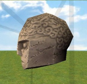 Create meme: stone head, screenshot