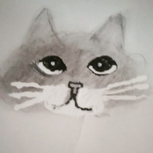 Create meme: figure, cat muzzle