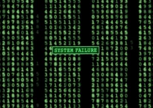 Create meme: matrix code gif, matrix system failure, photo hacking