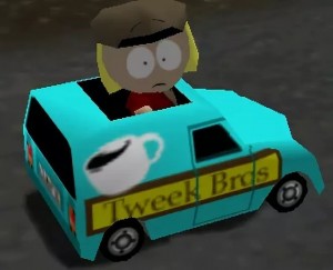 Создать мем: симулятор такси, south park rally tweak, Южный Парк