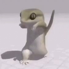 Create meme: lizard flexit, lizard vitaly flexit, dancing lizard