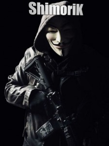 Create meme: mask hood, photos anonymous in the hood, anonymous in the hood with gun