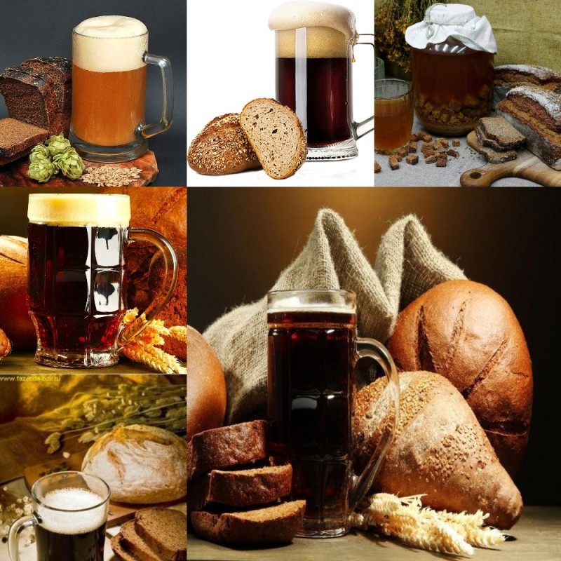 Create meme: bread kvass, kvass khatny, kvass on a brown background