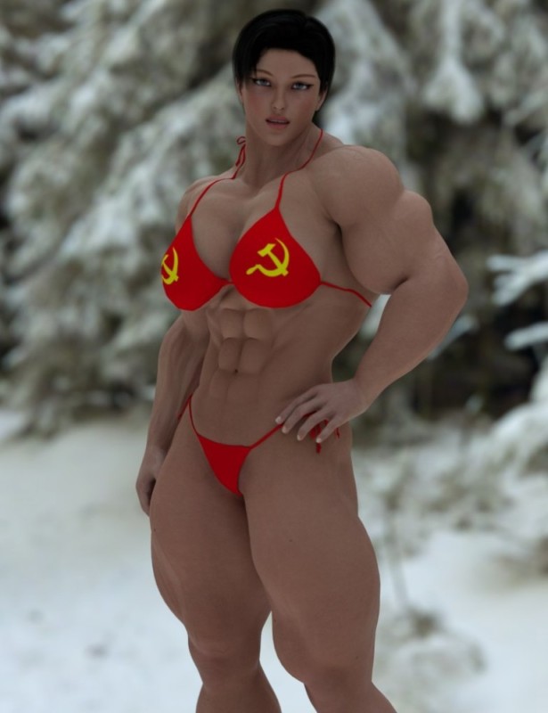 Create meme: muscular women, superwoman, woman 