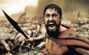 Create meme: this is Sparta, The 300 Spartans pictures, 300 Spartans Leonidas