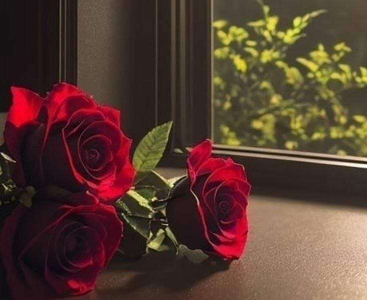 Создать мем: красные розы эстетика, розы цветы, красные розы