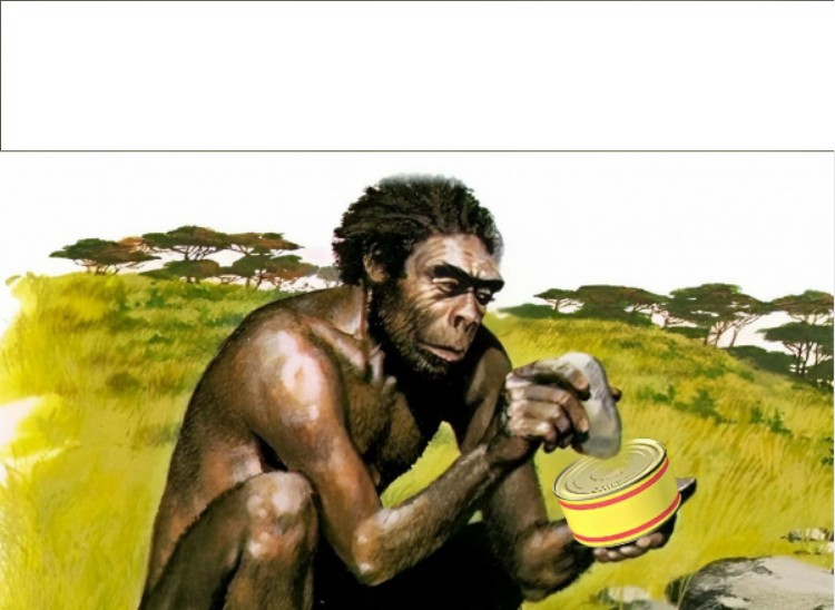 Create meme: Homo habilis, A skilled person, ancient people 