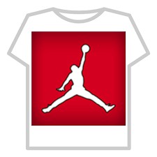 Create Meme Michael Jordan Brand Jordan Logo Roblox T Shirt Red - michael jordan roblox template