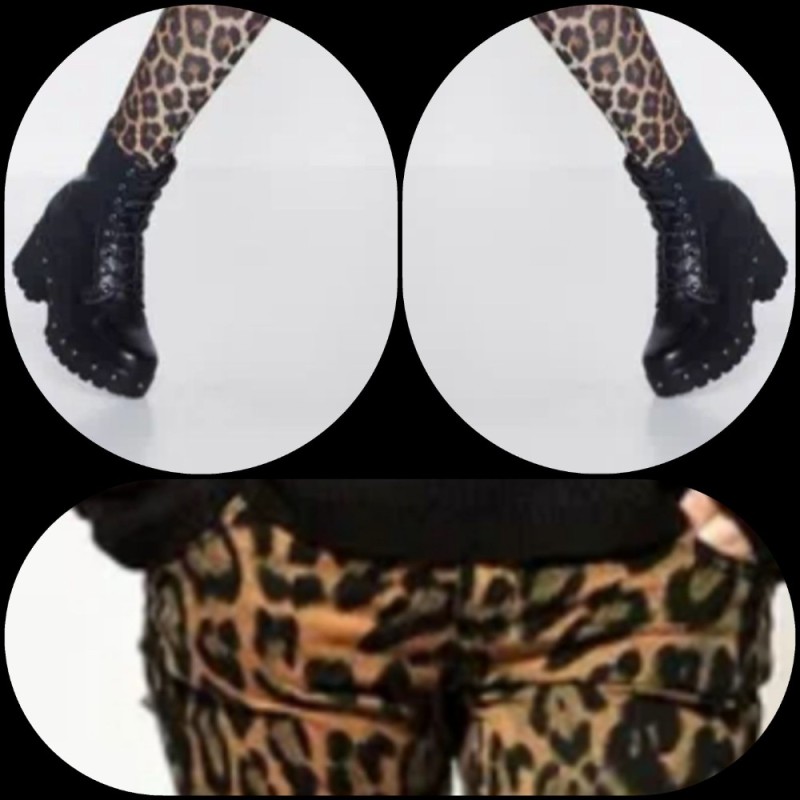 Создать мем: леопардовые ботинки, обувь, леопардовые легинсы