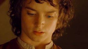 Create meme: Frodo looks like a elf, Frodo can't read, like elven