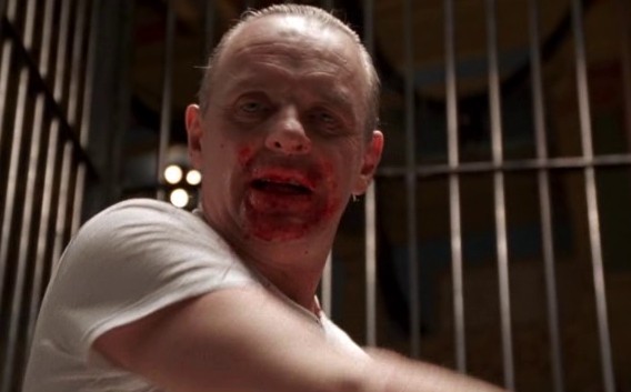 Create meme: the real person, Hannibal Lecter , the silence of the lambs 