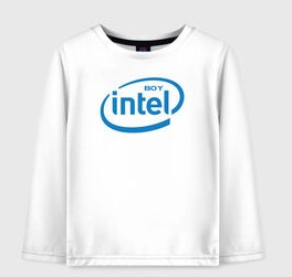 Создать мем: intel core, логотип intel, футболка intel