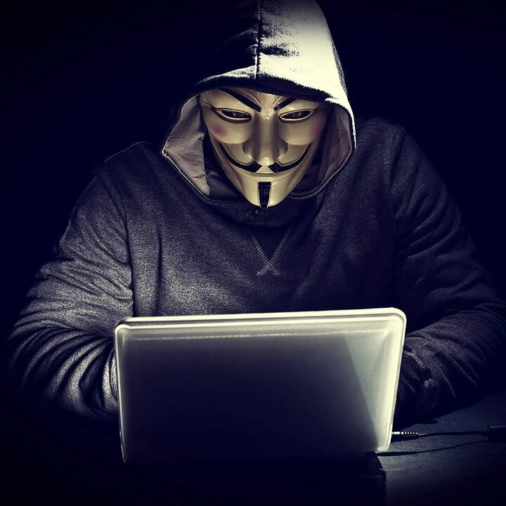 Создать мем: маска анонимуса, anonymous, hacker