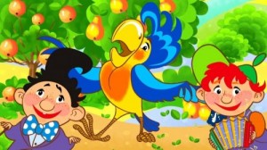 Create meme: dora the explorer, street magic boom boom, Parrot