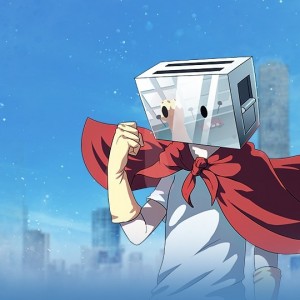 Create meme: toaster, geno sans, anime